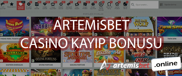 Artemisbet Casino Kayıp Bonusu