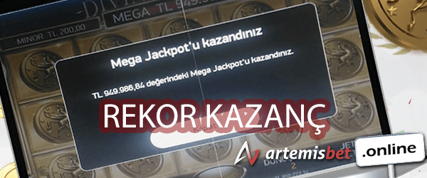 Artemisbet Yeni Kazanç Rekoru